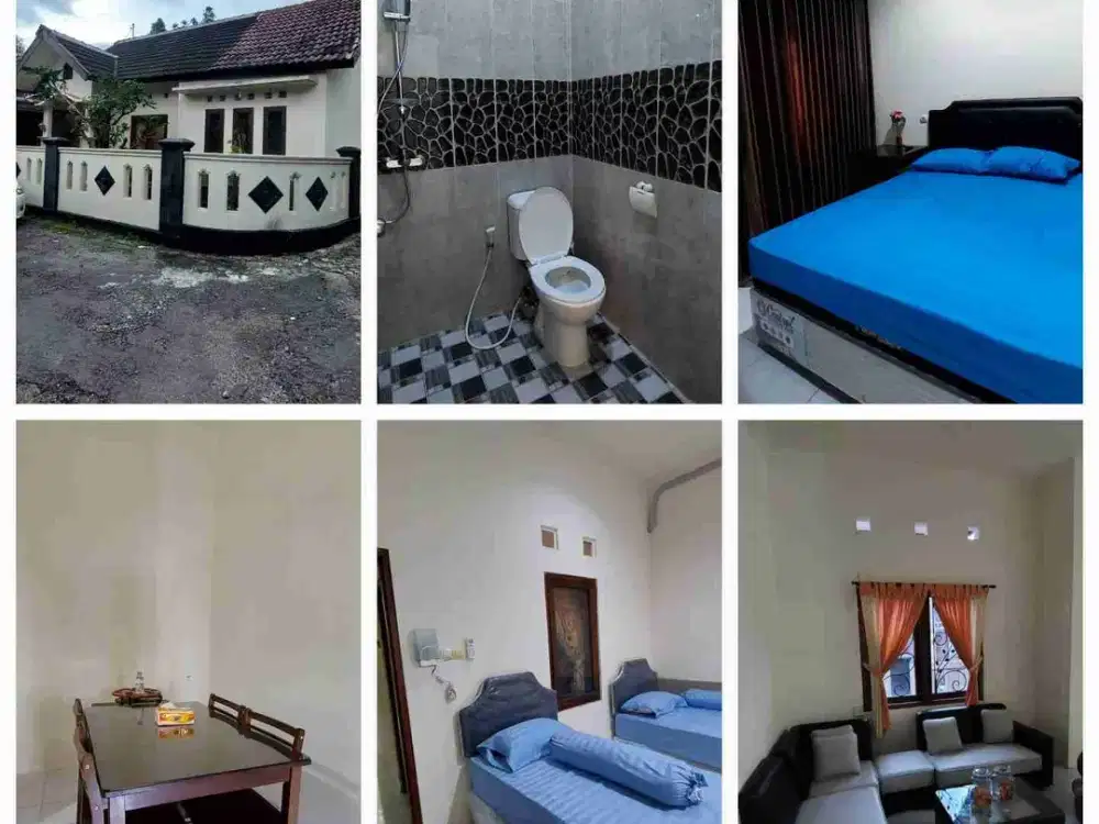Disewakan rumah furnished murah Ngaglik Sleman area jl damai