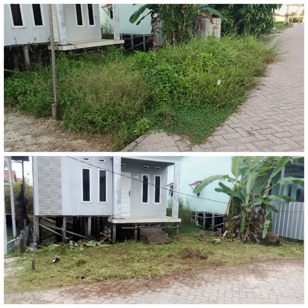 Jasa potong rumput &pohon