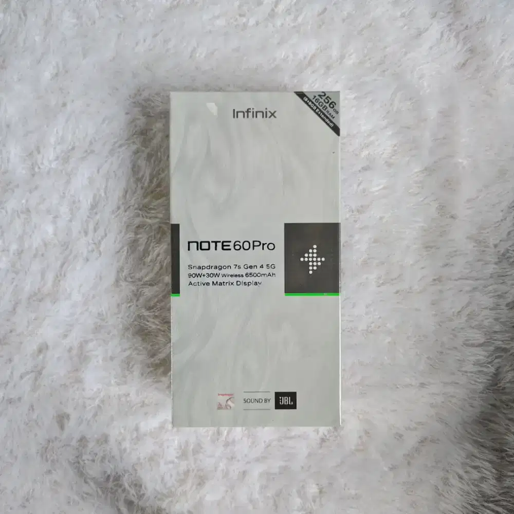 Infinix Note 60 Pro 5G 8/256 BARU