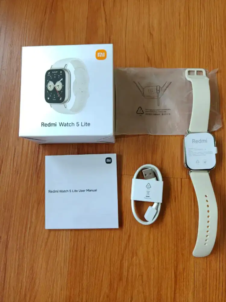 Jam tangan smart watch xiaomi redmi watch 5 lite baru beli