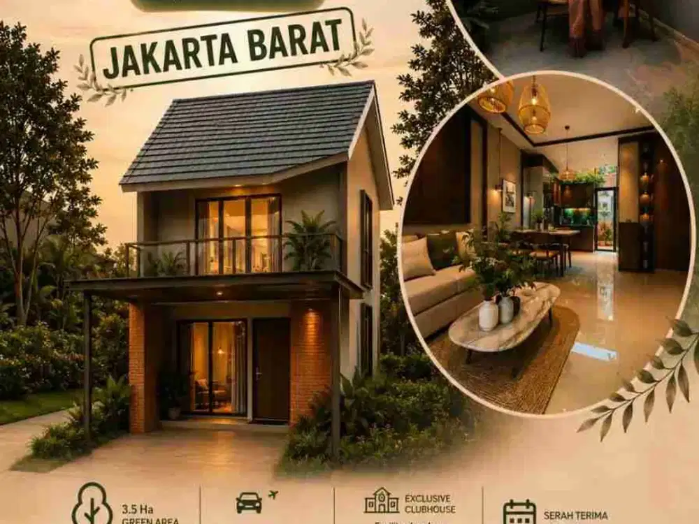 Rumah serta fasilitas lengkap hanya di Kalideres jakarta barat