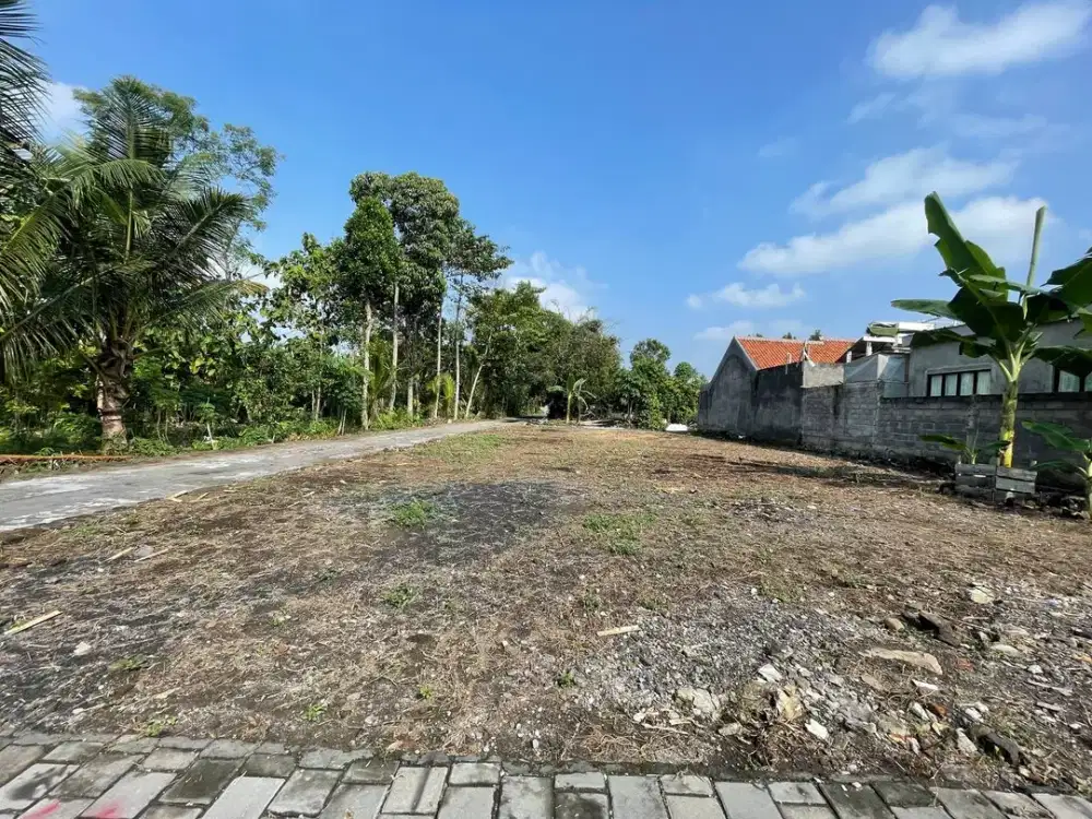 Tanah Siap Bangun Timur Pasar Jangkang Sleman