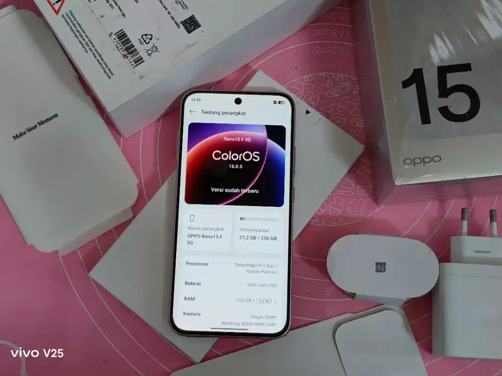 Oppo Reno 15F 5G ram 12/256Gb like new