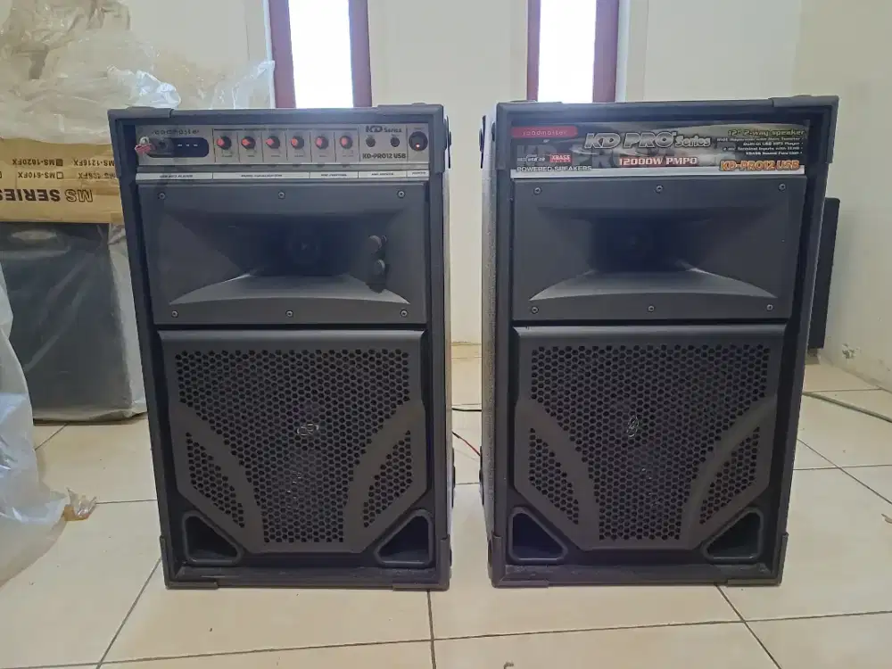 Jual cepat speaker aktif road master KD pro12 usb