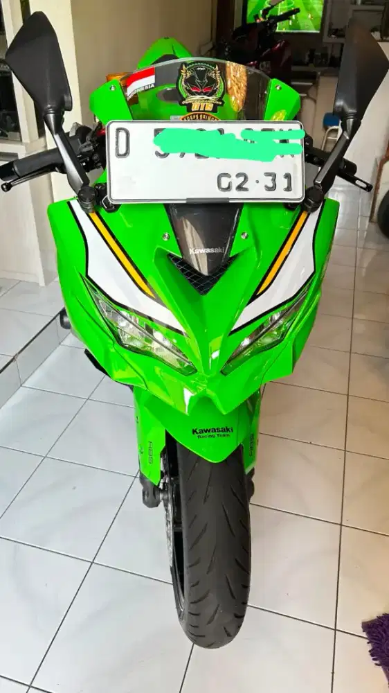Zx4RR lengkap plat D kodya