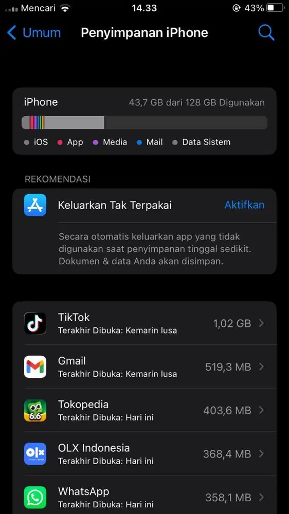 I phone 7 128gb