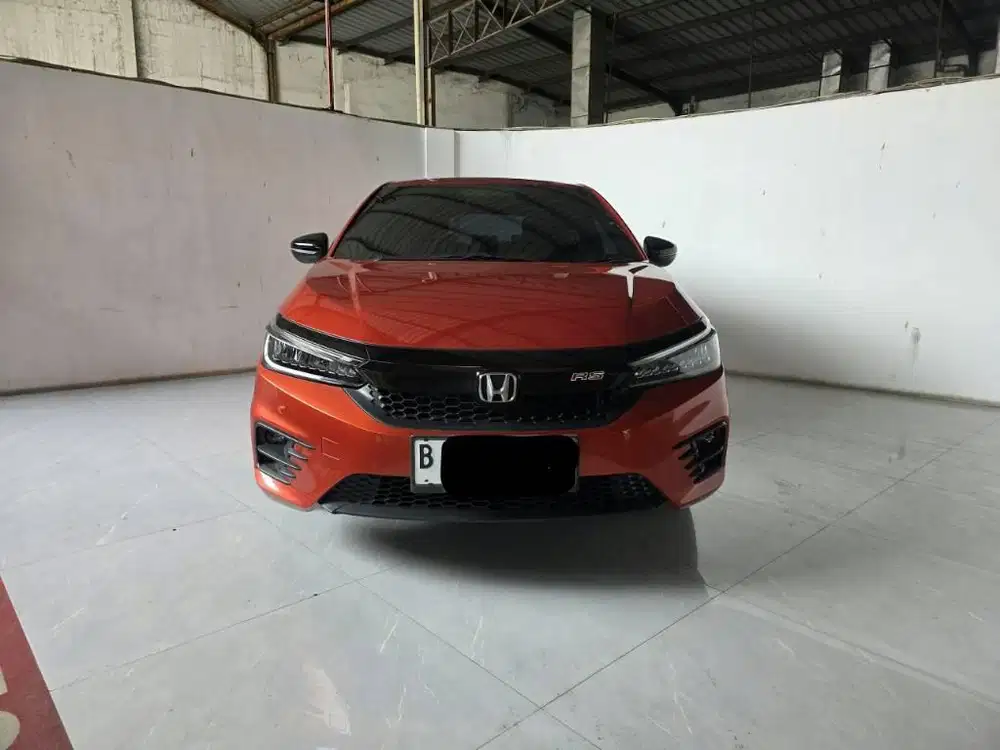 Honda City RS Hatchback AT ( Matic ) 2022 Orange Km low 29rban Mulus