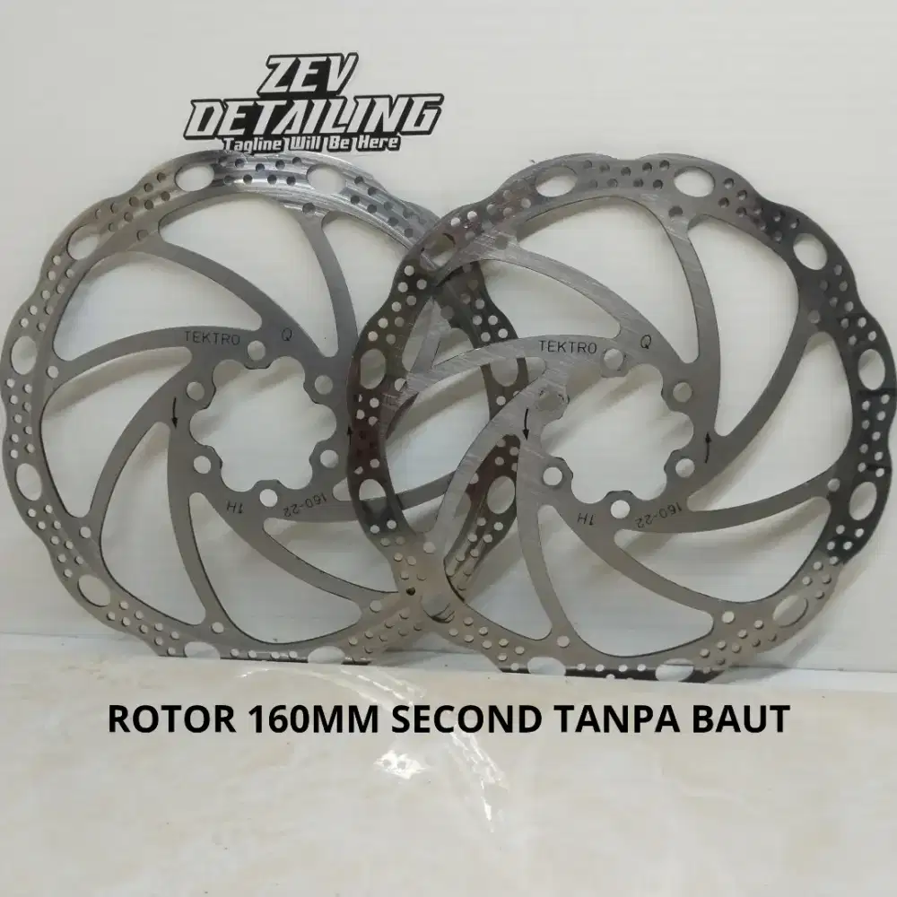 ROTOR 160MM TEKSTRO SECOND TANPA BAUT