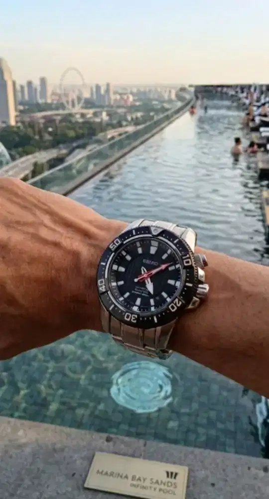 Jam Seiko Divers Sportura Kinetic 200m
