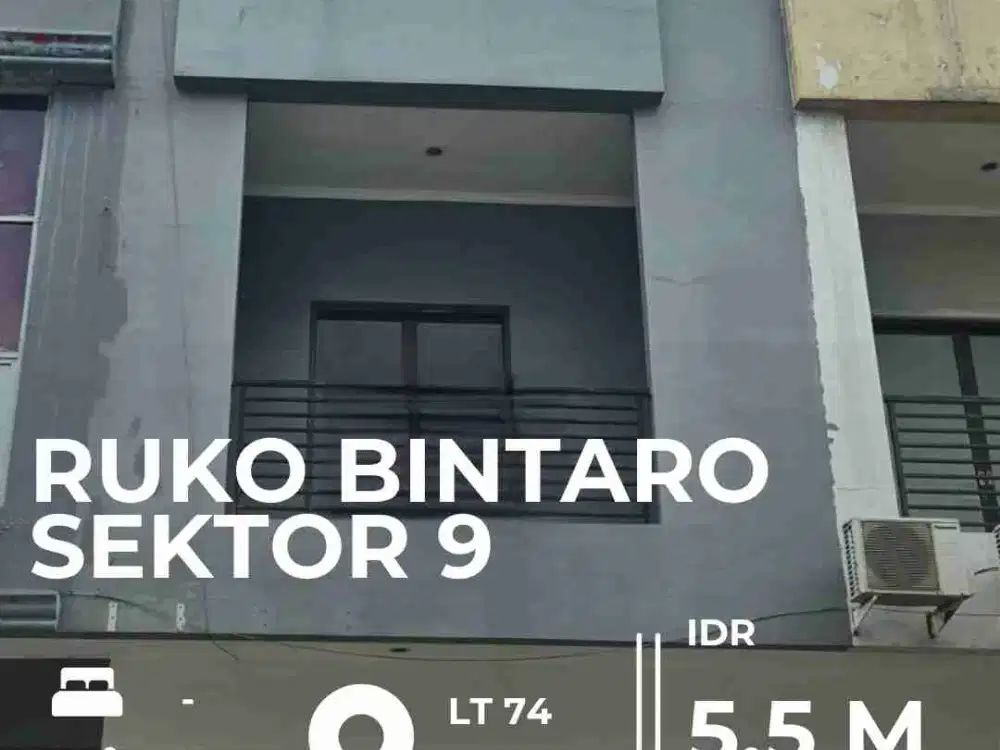 Dijual ruko Jombang Raya Bintaro, lokasi strategis