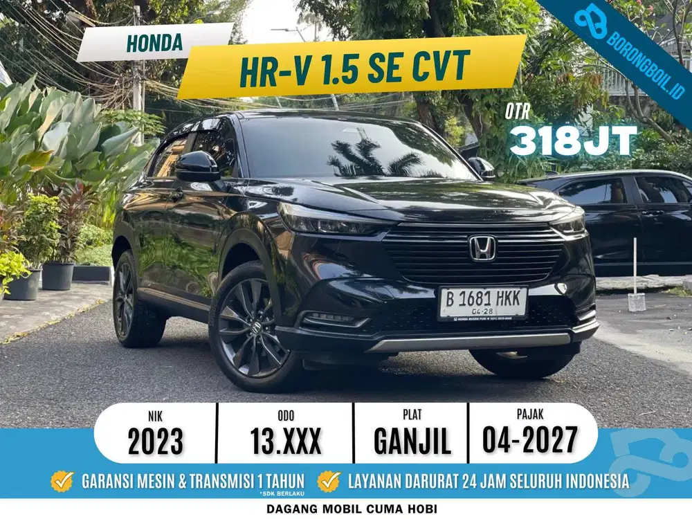 Honda HR-V SE 1.5 CVT TURBO 2023 Bensin