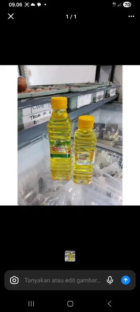 Minyak Goreng Valensia botol 250 ml