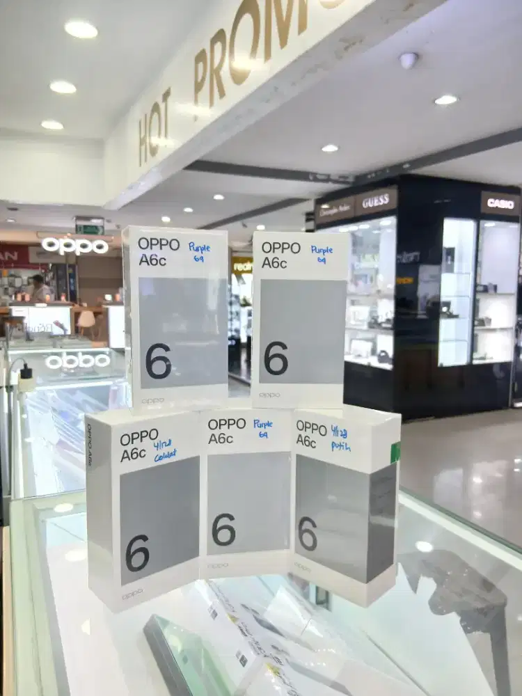 Oppo A6c 4+4 /64. 4+4/128  GARANSI RESMI OPPO