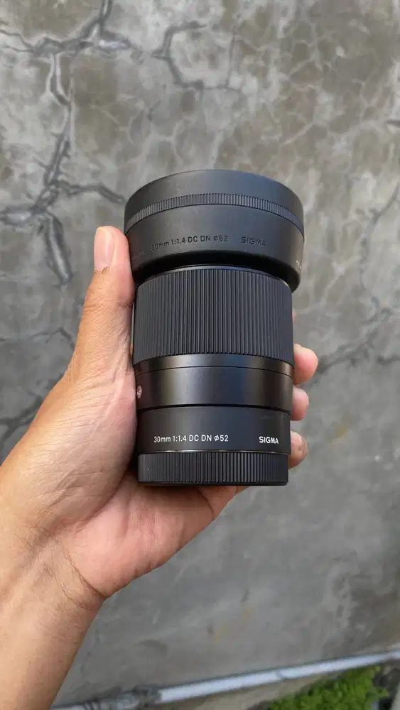 LENSA SIGMA 30MM F1.4 for Sony