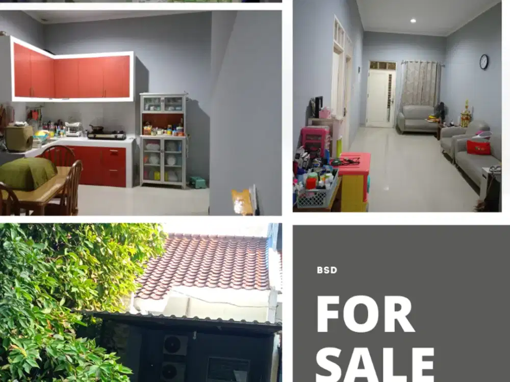 Dijual Rumah termurah BSD Sektor 14.5
