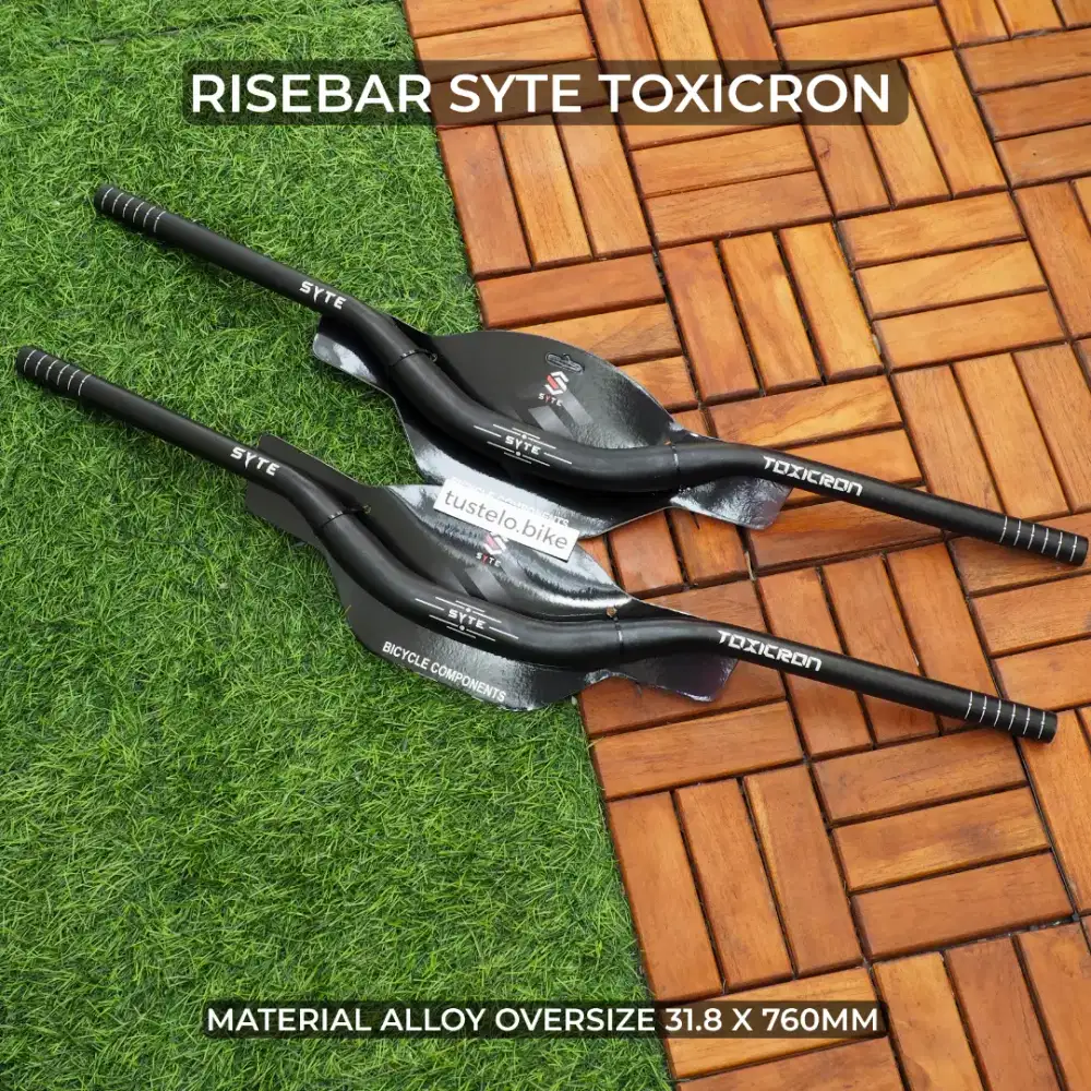 Stang Risebar Syte Toxicron OS Handlebar MTB Commuter Hybrid Fixie