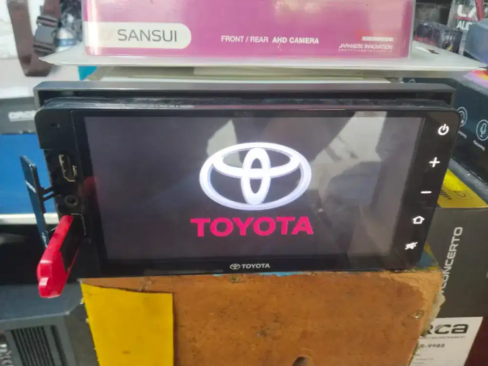 Headunit Original Toyota Rush 2018 Support Wireless Mirroring