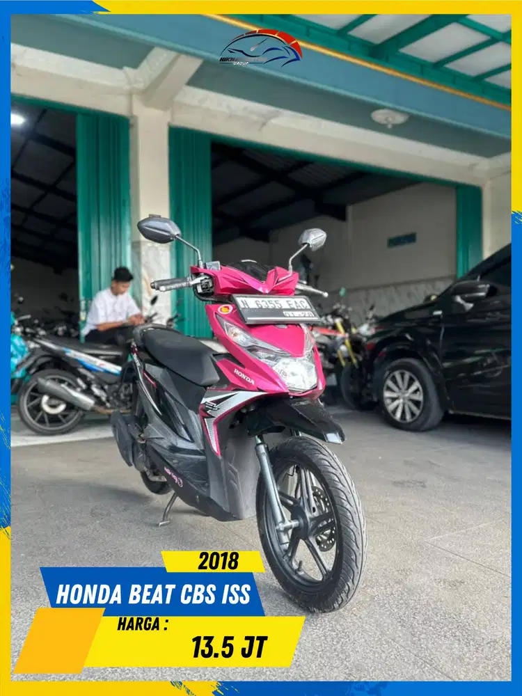 HONDA BEAT CBS ISS 2018 MESIN AMAN BOSKUU HIKMAH MOTOR KEPUH