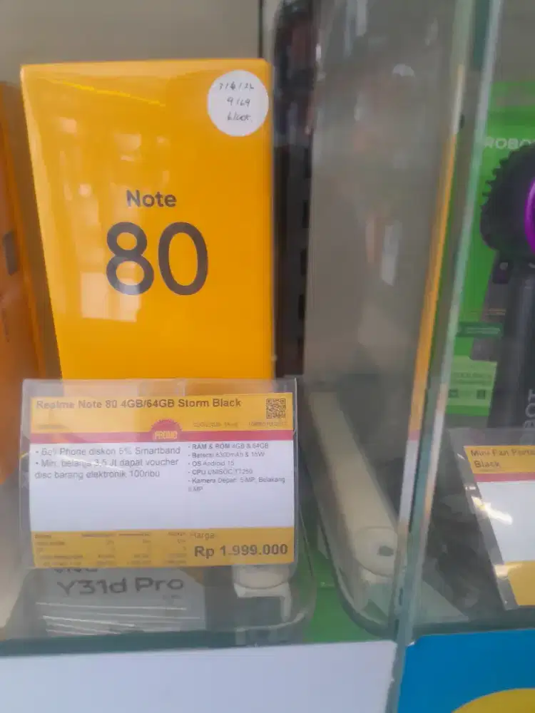 Realme note 80 4 gb/64 gb
