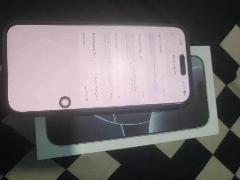 IPHINE 16 PROMAX 512GB FULLSET IBOX. MASIH WARRANTI