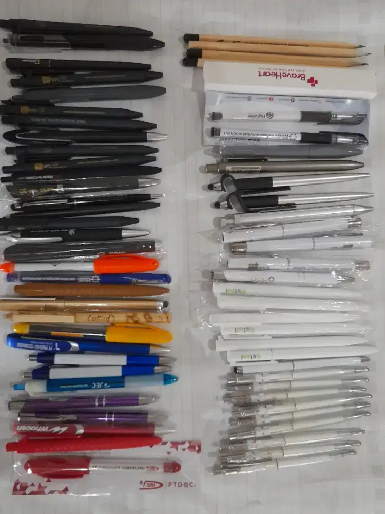 Ballpoin 60 buah + Pensil Baru