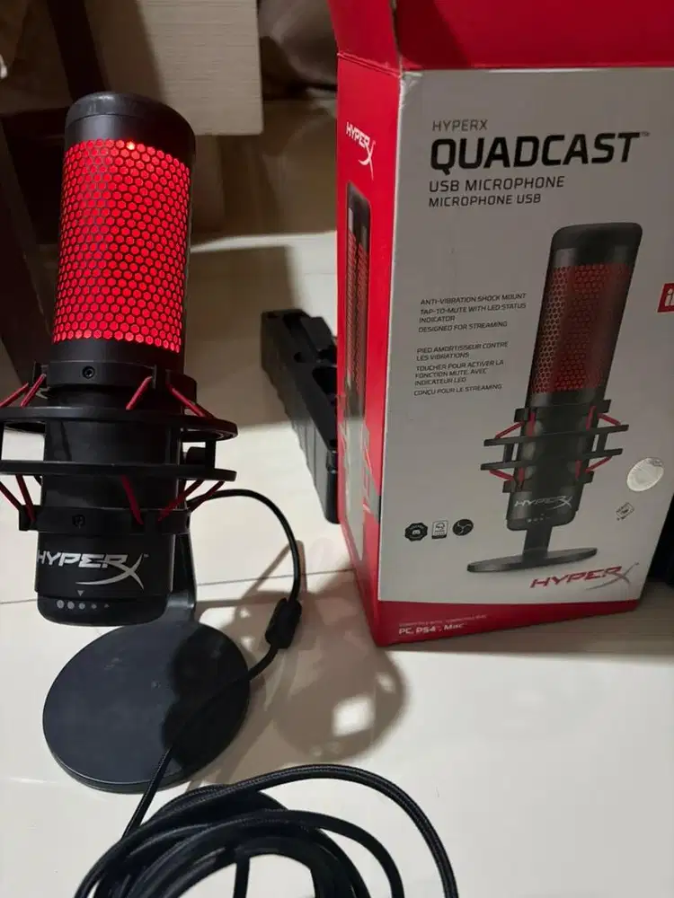 Microphone Hyper X quadcast