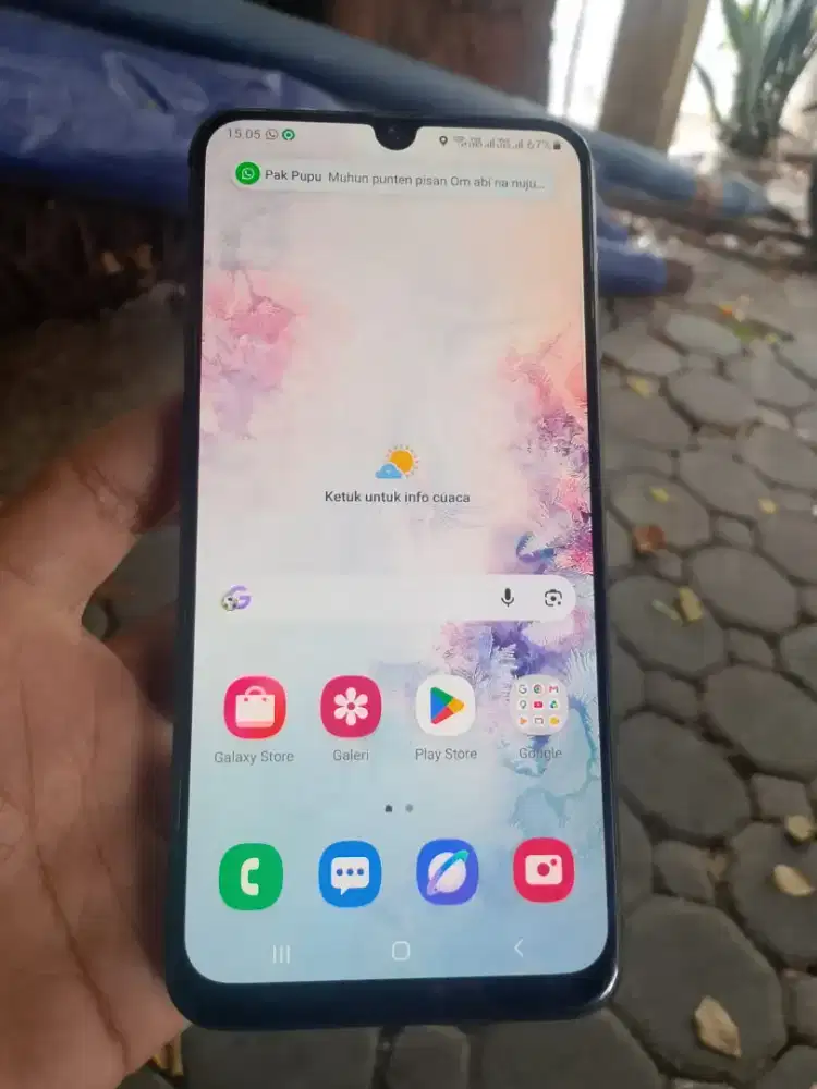 Samsung a50 ram 6/128 batang halal