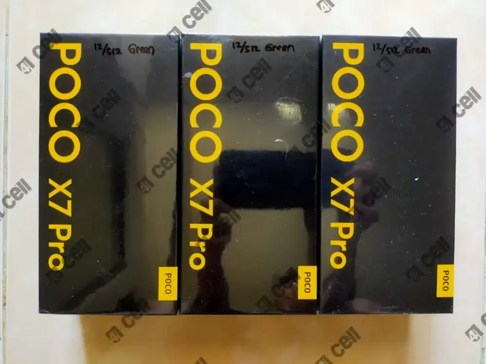 Poco X7 pro ram 12/512 100% baru Termurah