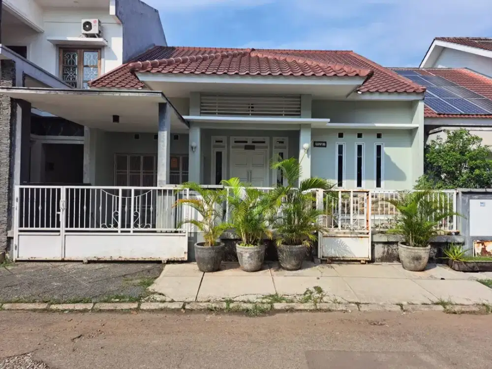 Rumah di BSD Kencana Loka Siap Huni surat SHM harga 3 Man Luas 200