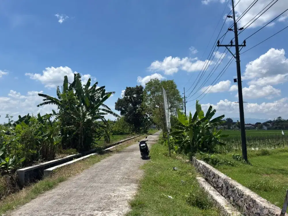 Tanah Jogja Area Godean Dekat Pasar Sidoarum