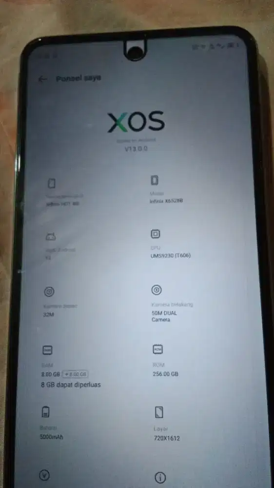 INFINIX HOT 40i RAM 8/256