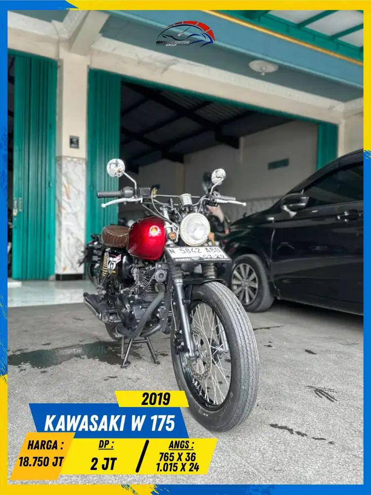 KAWASAKI W 175 2019 MANTAP GASS MASZEHH HIKMAH MOTOR KEPUH