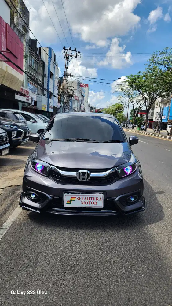 [KEREN]Honda Brio E 1.2 CVT 2022/2023 BG TGN1 KM LOW 27RB FULL VARIASI