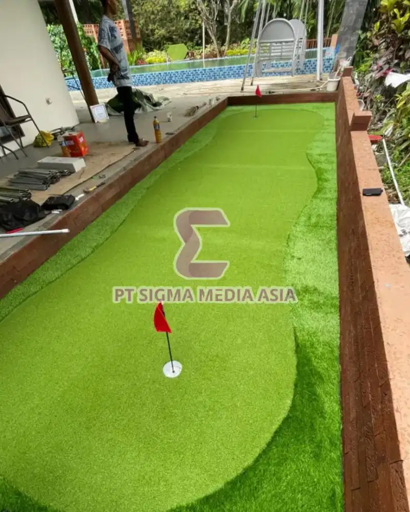 Rumput Sintetis Lapangan Golf