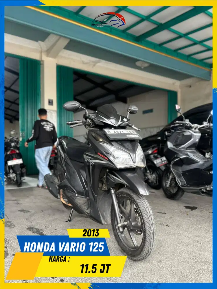 HONDA VARIO 125 2013 TERMURAH SE MALANG BOSS HIKMAH MOTOR KEPUH