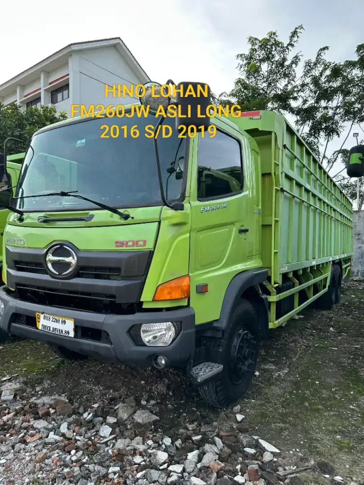 HINO LOHAN FM260JW ASLI LONG 6X4 BAK BESI TRONTON ISTIMEWA SEKALI