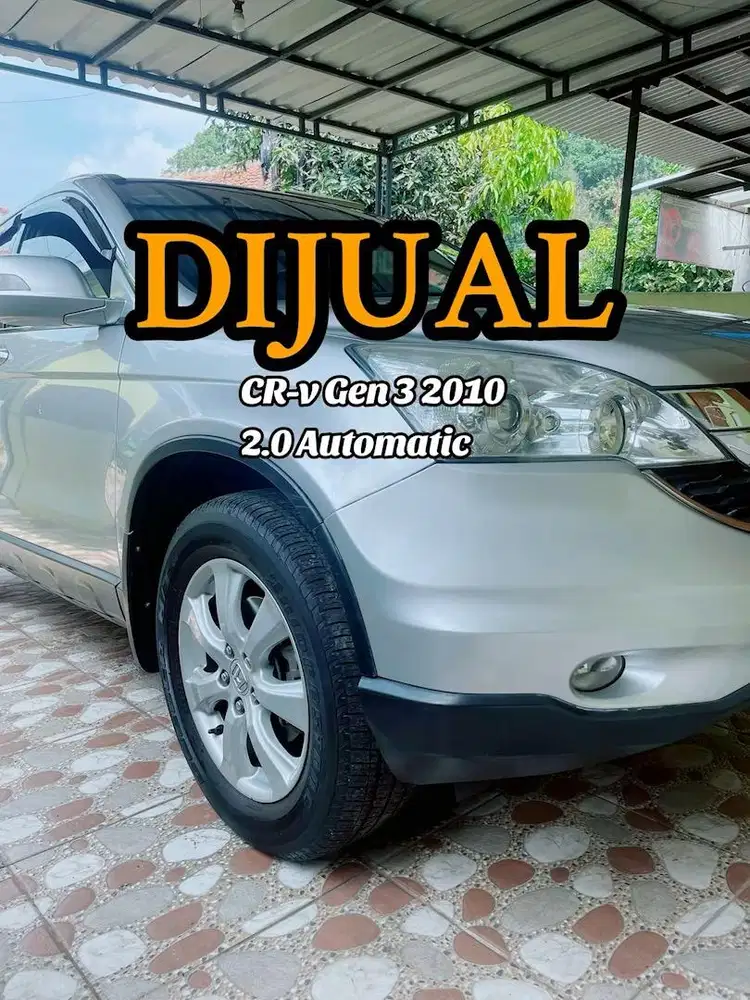 Dijual crv gen 3 2010 matic