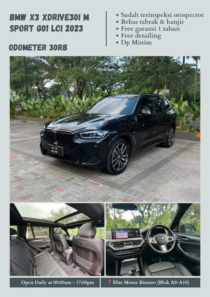 BMW X3 xDrive30i M Sport G01 LCi 2023