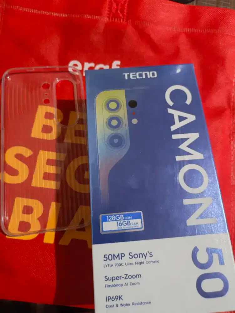Tecno camon 50 8/128 warna hitam