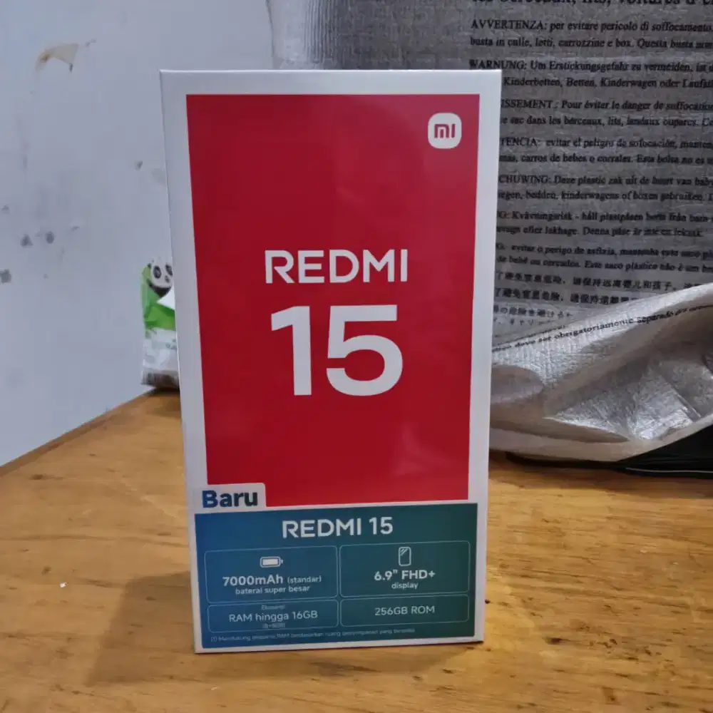 Redmi 15 8/256GB (Baru/New)