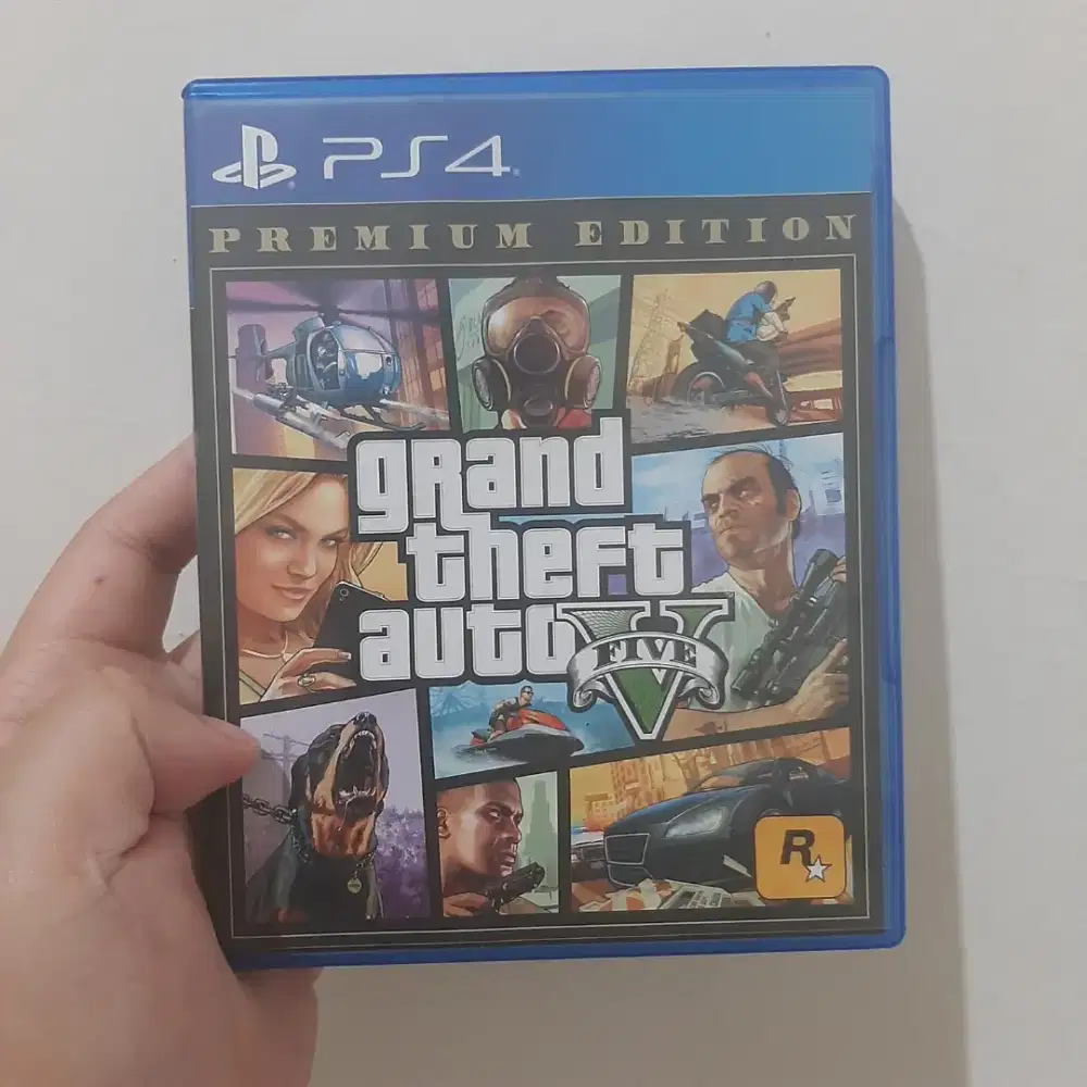 BD KASET PS4 GTA V PREMIUM EDITION (R3/ASIA)