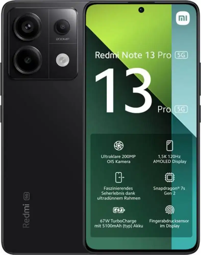 Xiaomi Redmi note 13 pro 5G Black 12/512