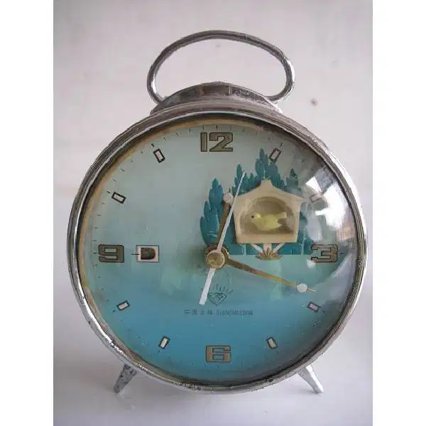 Vintage  Diamond  Jam meja / wekker era 60 - 70'