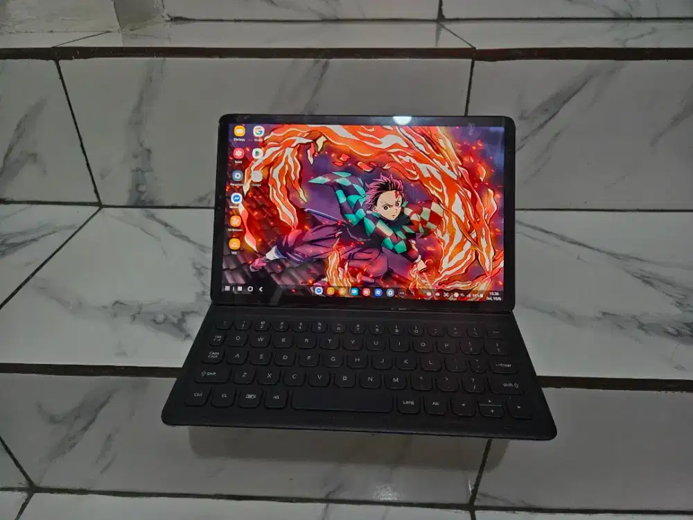 Galaxy Tab s5e 4GB 64GB ada keyboardnya bisa kartu sim