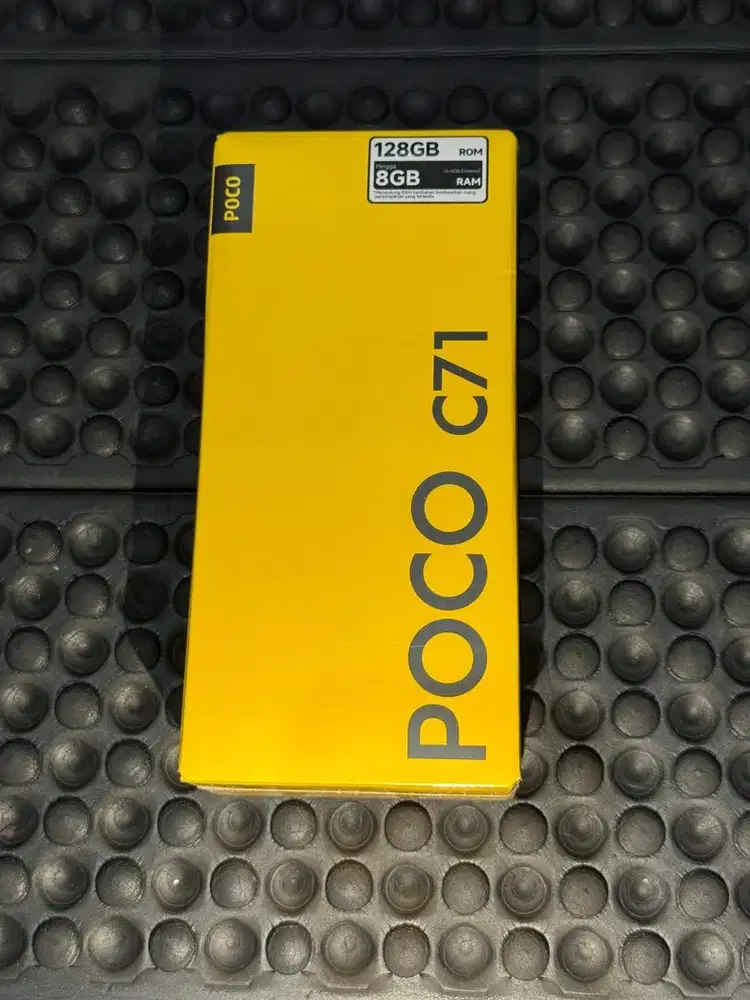 POCO C71 4/128 GB RESMI INDONESIA