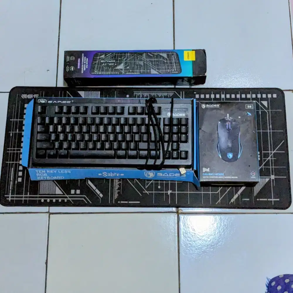 Set Mouse Keyboard Gaming untuk PC