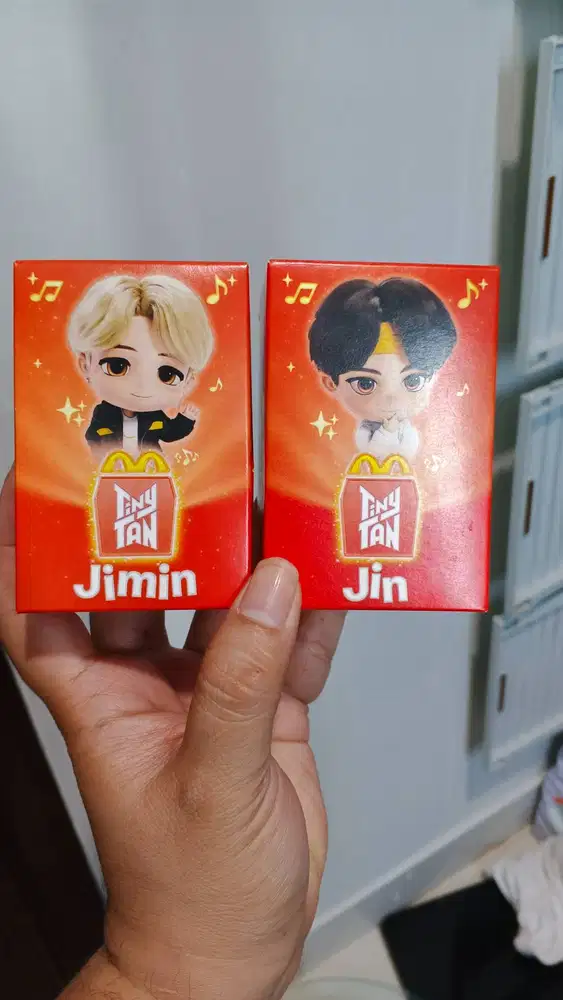 Figur BTS Tiny Tan mcd Jimmin & Jin