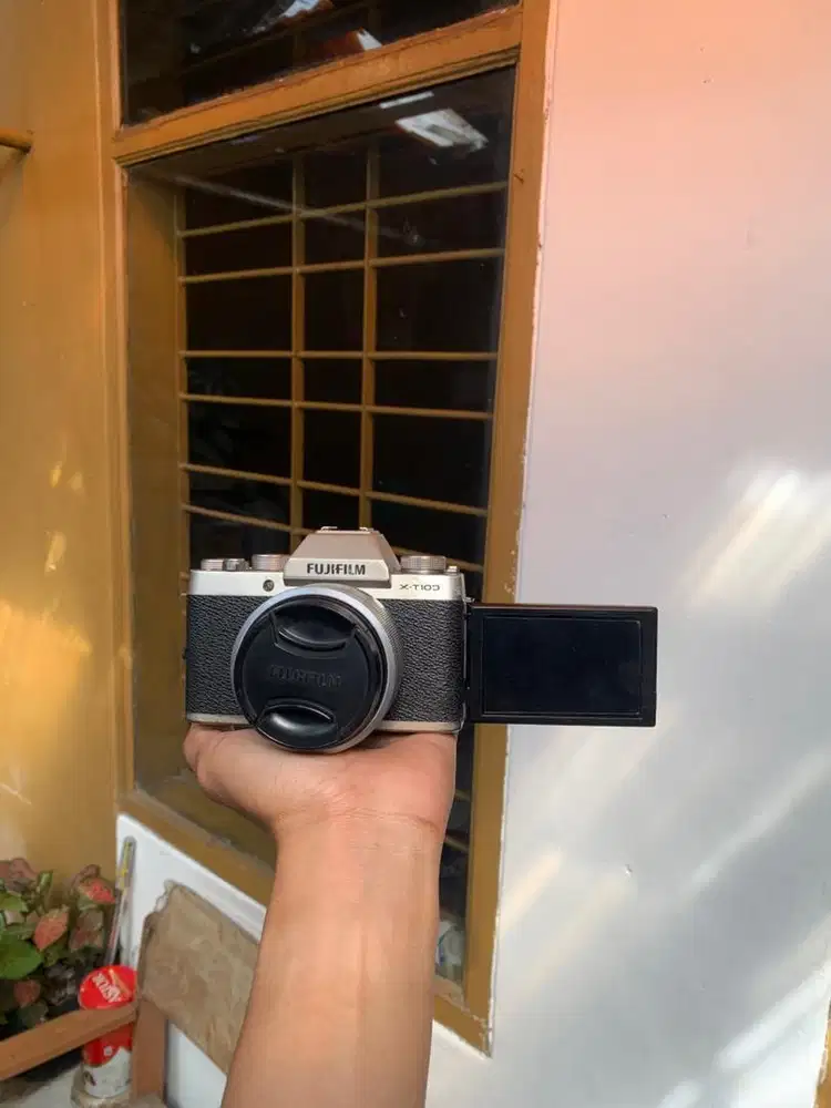 Kamera Fujifilm XT100 X-T100 Kit Fullset