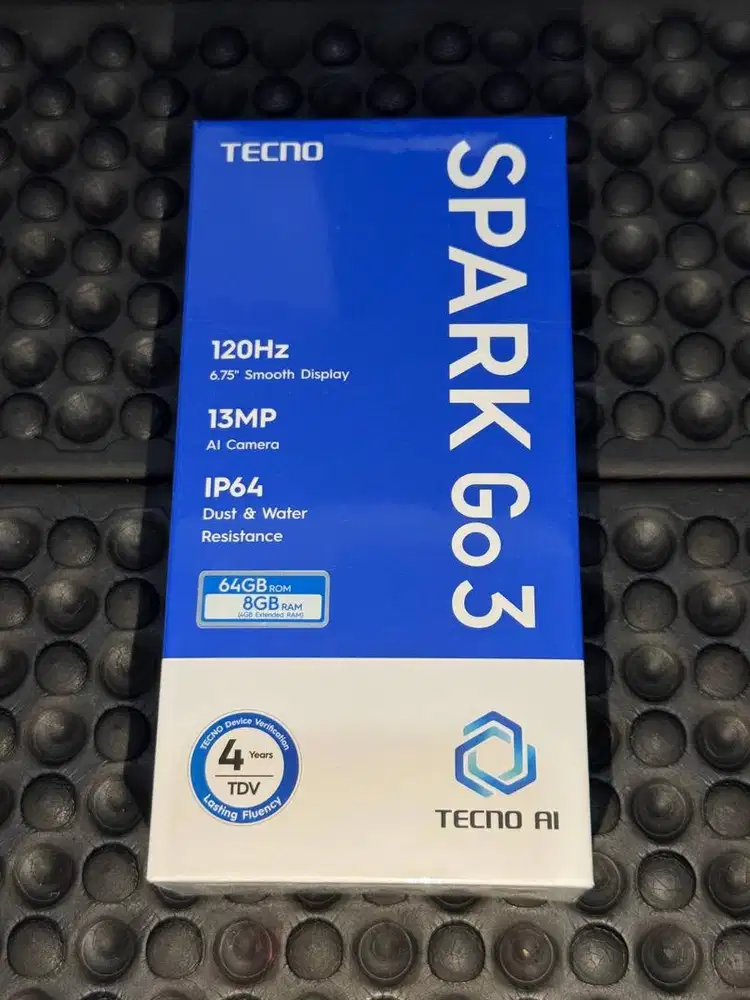 TECNO SPARK GO 3 4/64 GB RESMI INDONESIA
