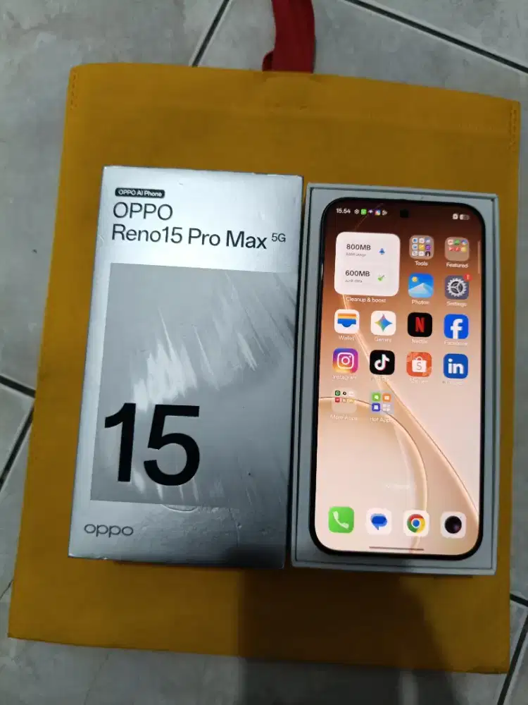 Oppo Reno 15 pro max 12/512